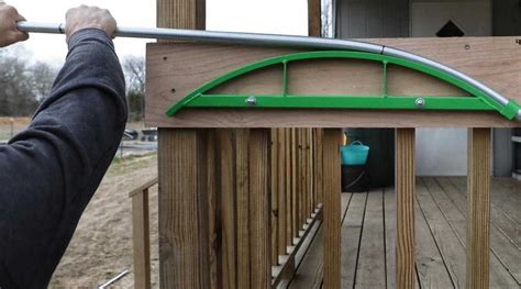 bending metal for hoop houses with peak|pvc bending hoops.